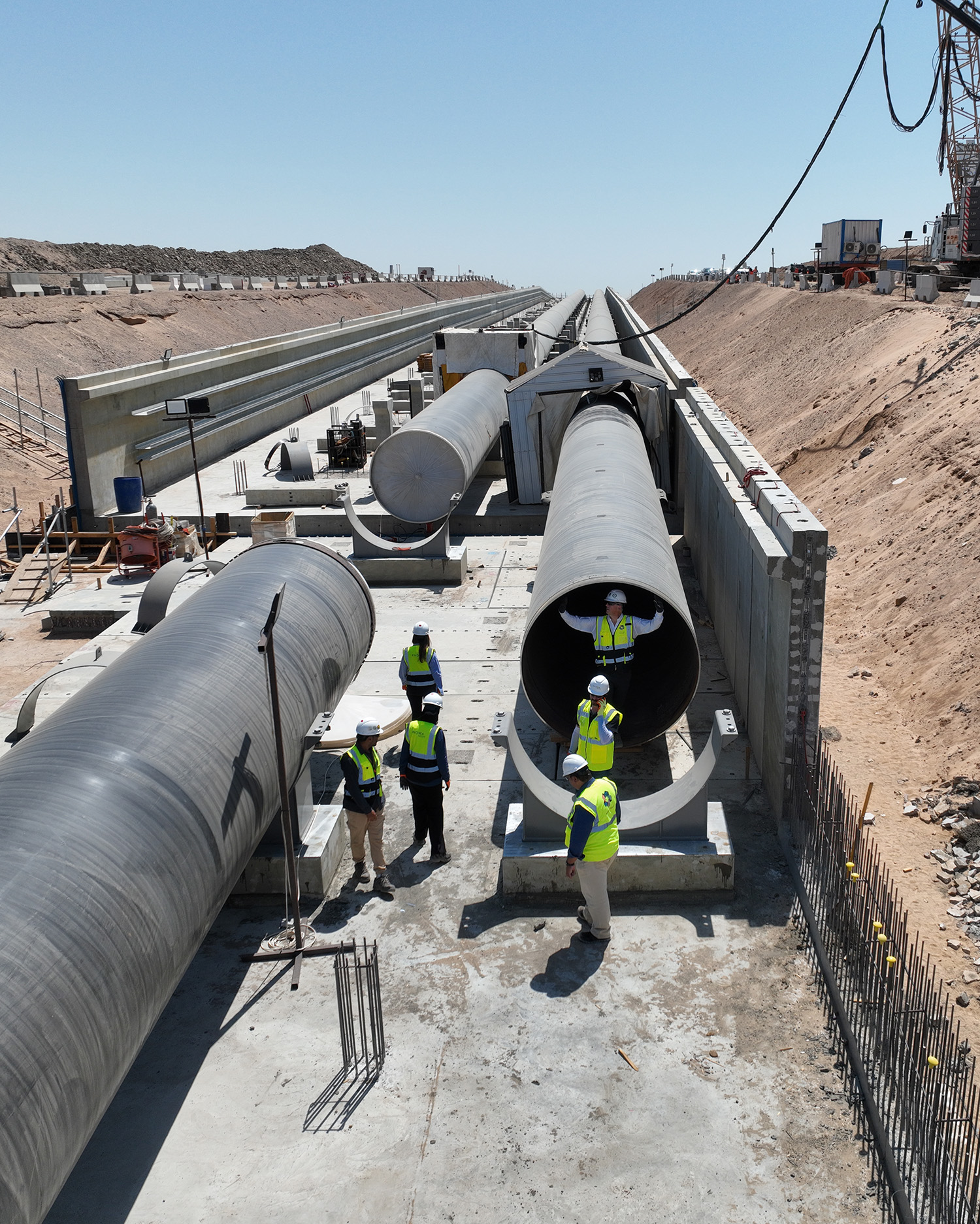 Construction of Pipeline Networks